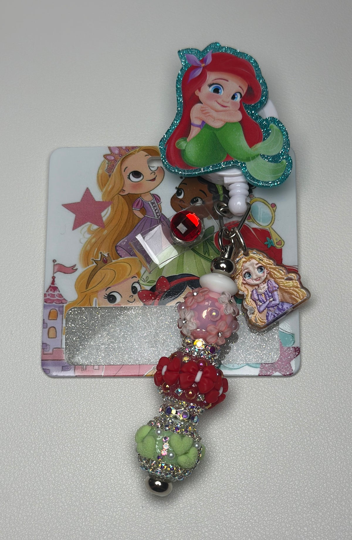 PREMADE FANCY BADGE REEL/ BUDDY SET