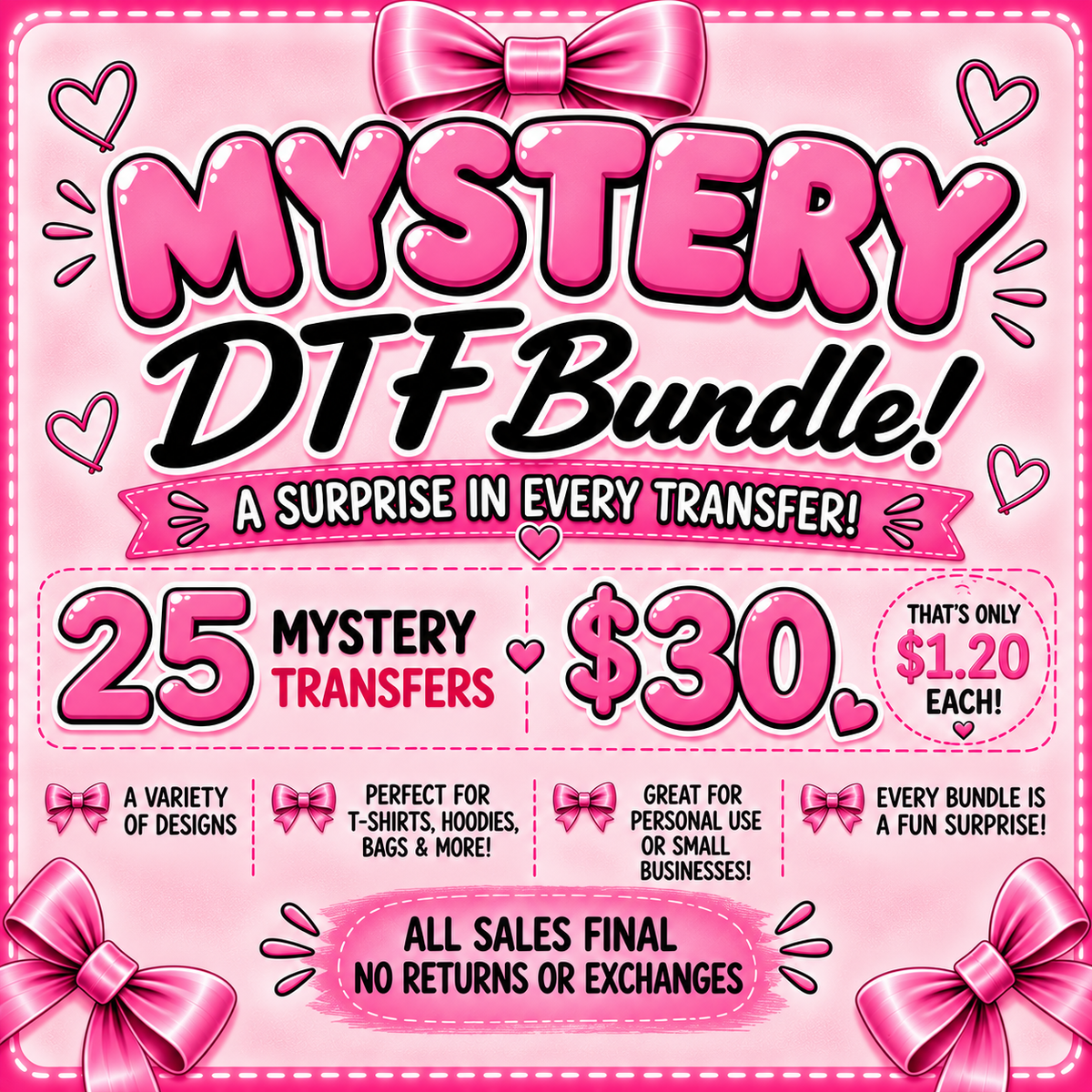 Mystery DTF Bundle