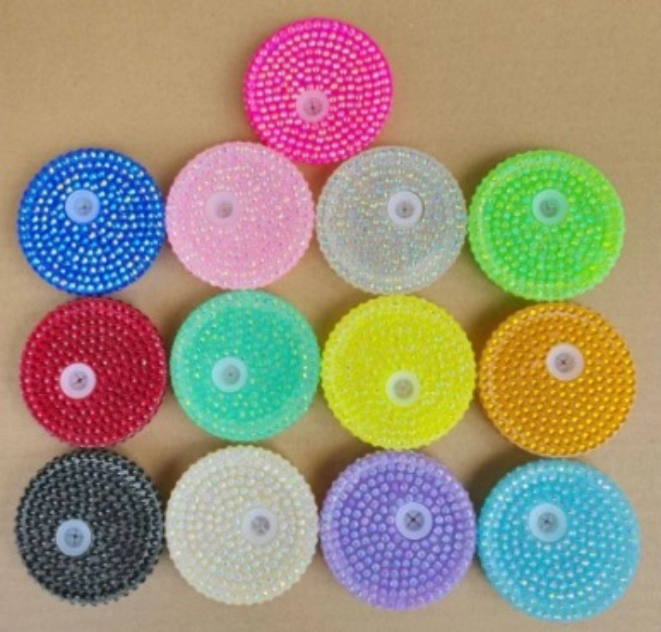 Rhinestone Lids