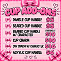 CUP ADD-ONS