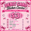 Debit Card Sticker Covers