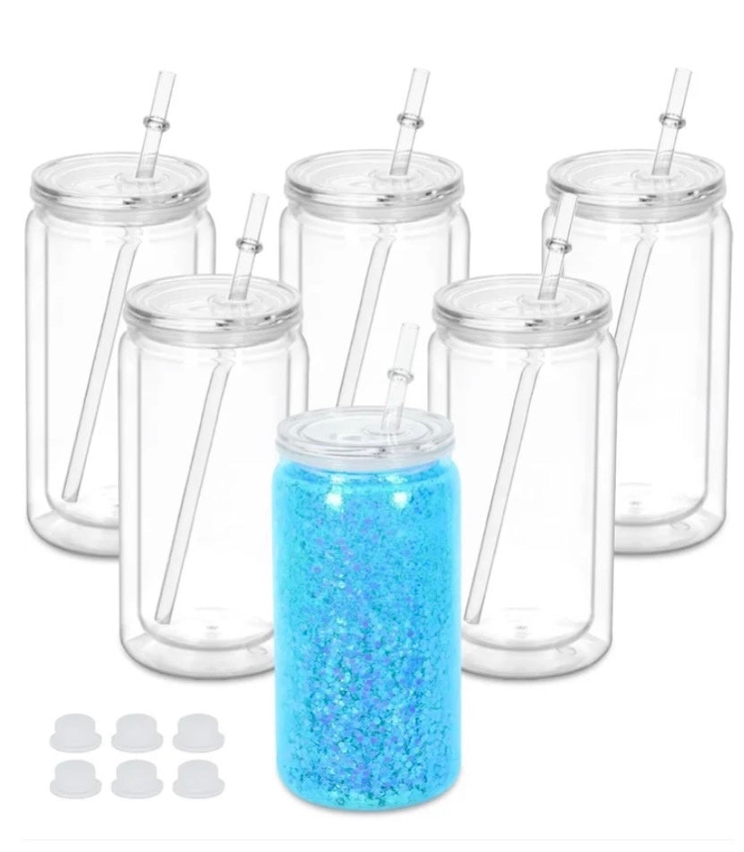 16oz Acrylic Snow Globe