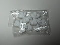 WHITE RUBBER BOWS