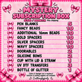 MYSTERY SUBSCRIPTION BOX