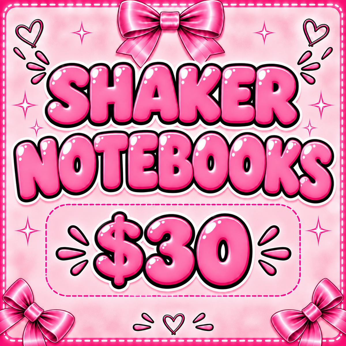 SHAKER NOTEBOOKS