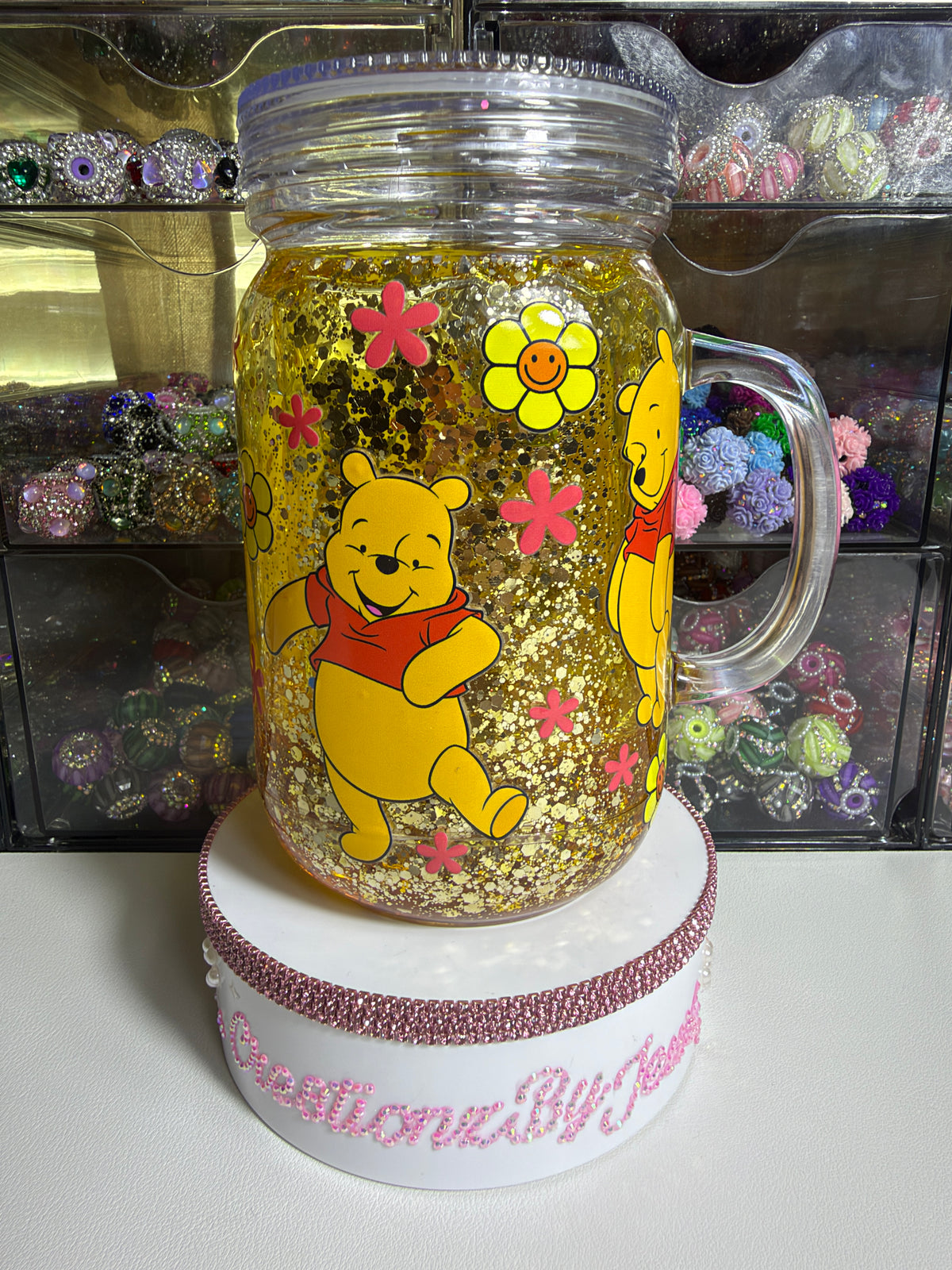 PREMADE MASON JAR CUP