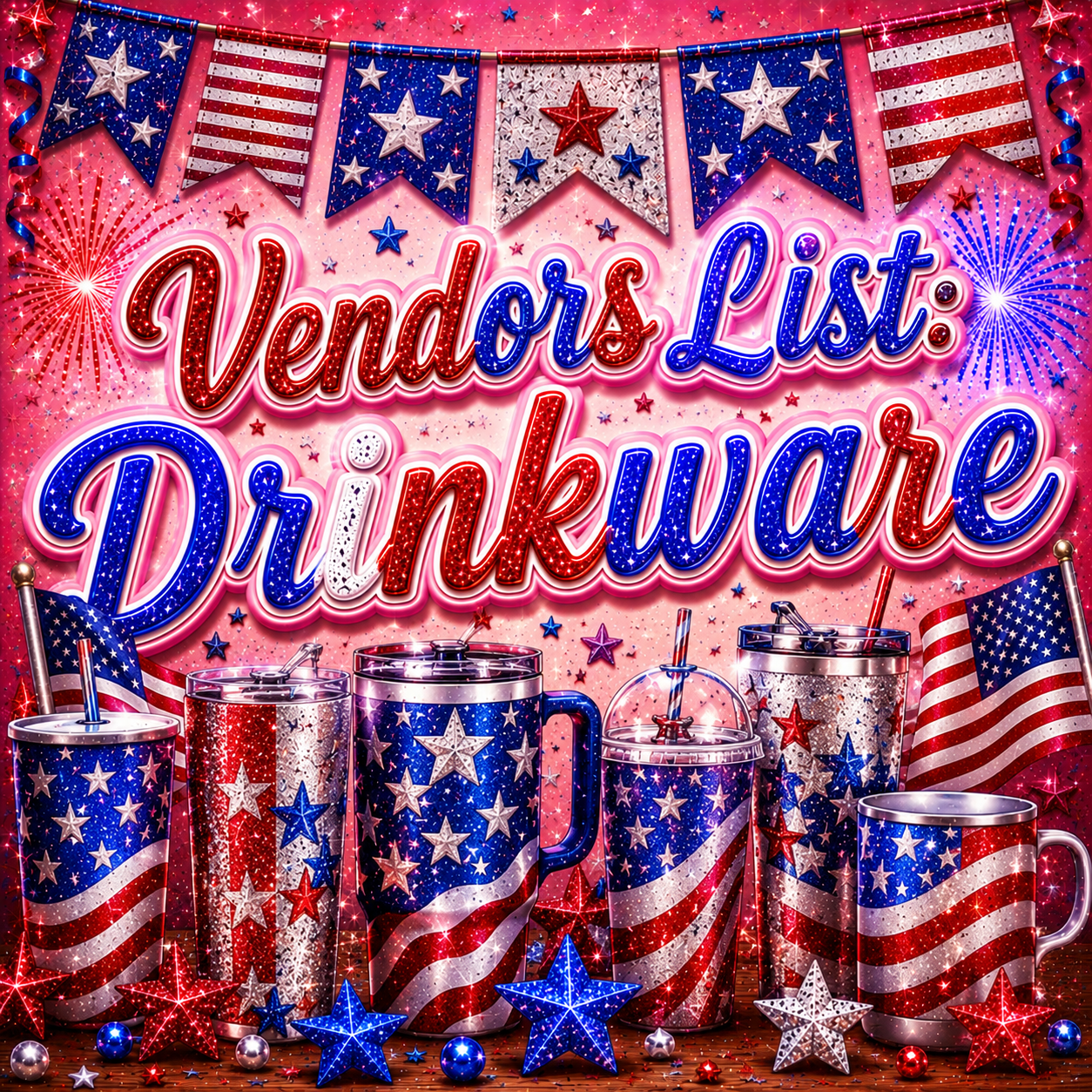 Custom Drinkware Suppliers - Vendors List